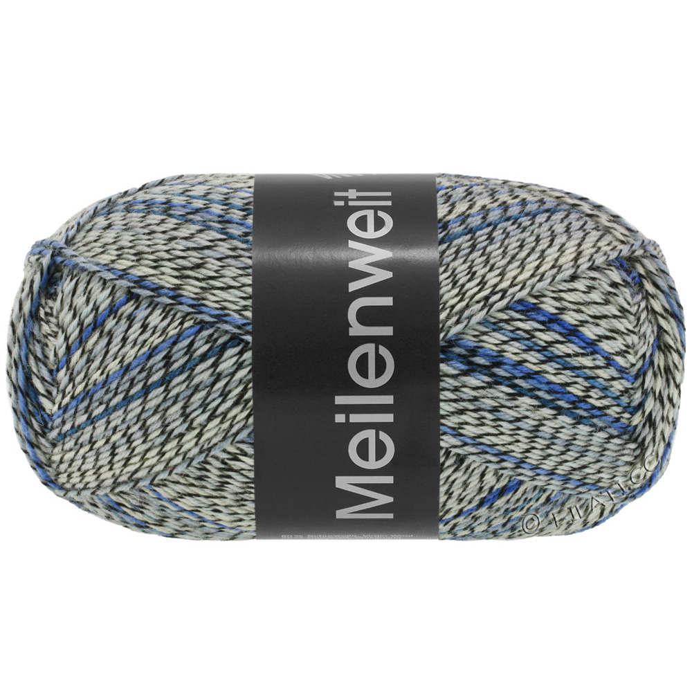Lana Grossa MEILENWEIT 100g Blue Denim Mix