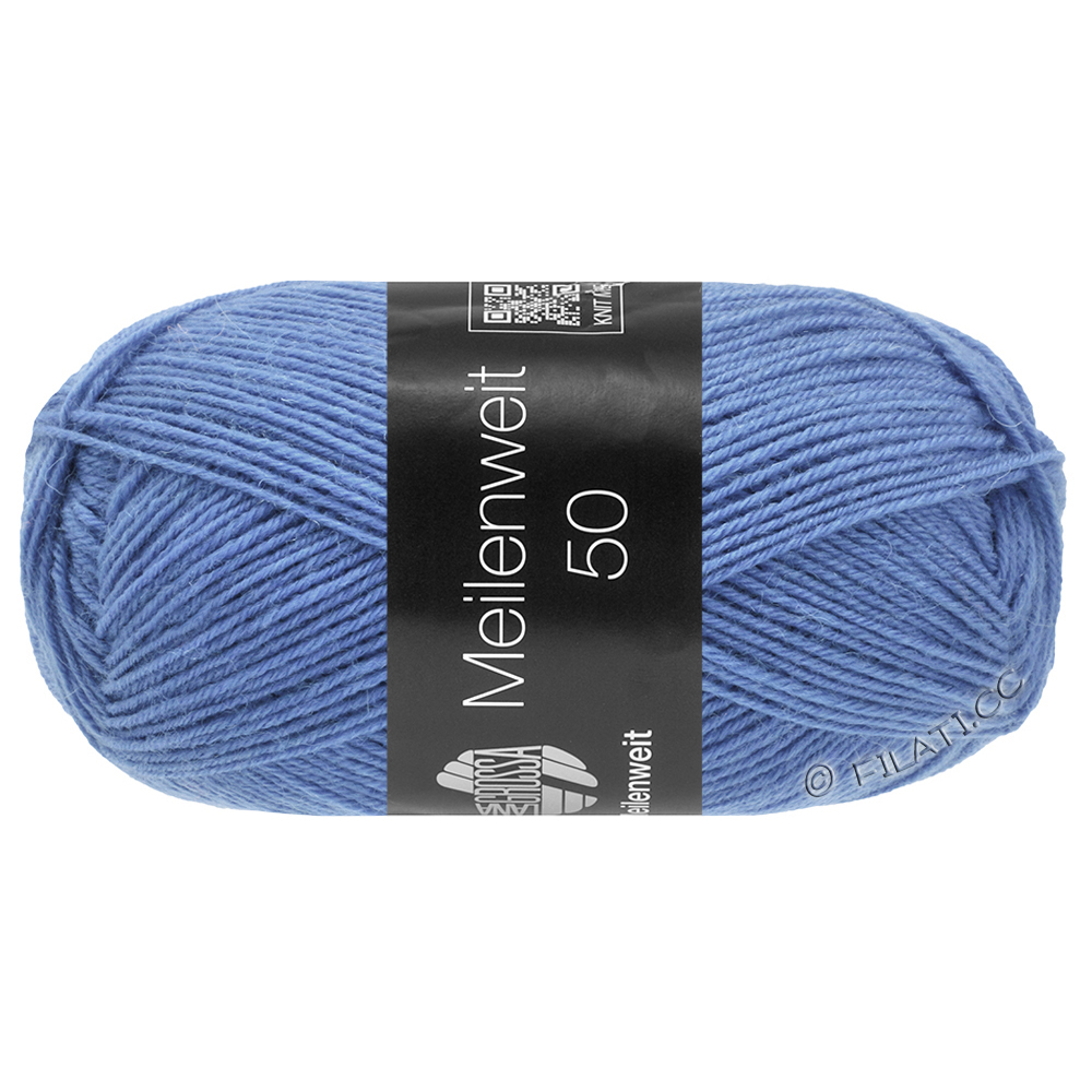 Lana Grossa MEILENWEIT 50g | 1427-himmelblå