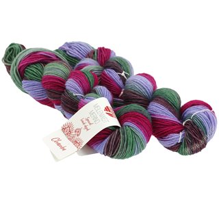 Lana Grossa MEILENWEIT 2 tråder à 50g Merino Hand-dyed