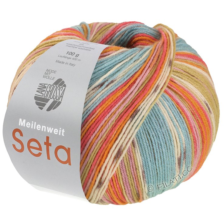 Lana Grossa MEILENWEIT 100g Seta Giappone | 3381-