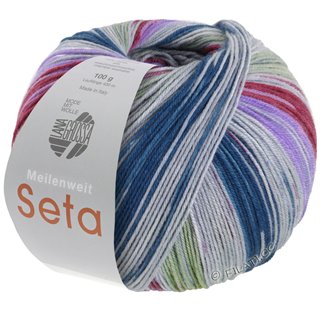 Lana Grossa MEILENWEIT 100g Seta Lampone