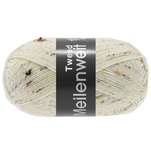 Lana Grossa MEILENWEIT 100g Tweed | 106-natur melert