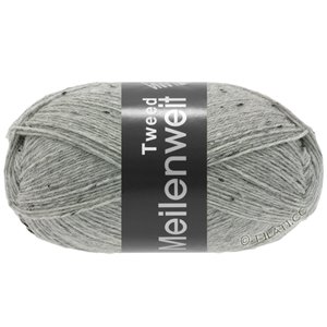 Lana Grossa MEILENWEIT 100g Tweed | 110-grå melert