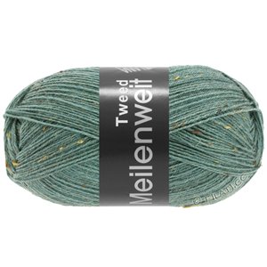 Lana Grossa MEILENWEIT 100g Tweed | 166-grågrønn