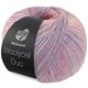Lana Grossa MEILENWEIT 100g Woolycell Duo | 6003-blålilla/rosa/creme