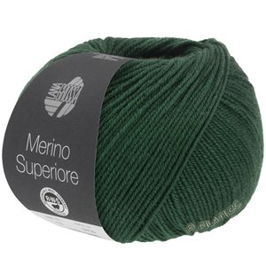 Lana Grossa MERINO SUPERIORE | 17-mørk grønn