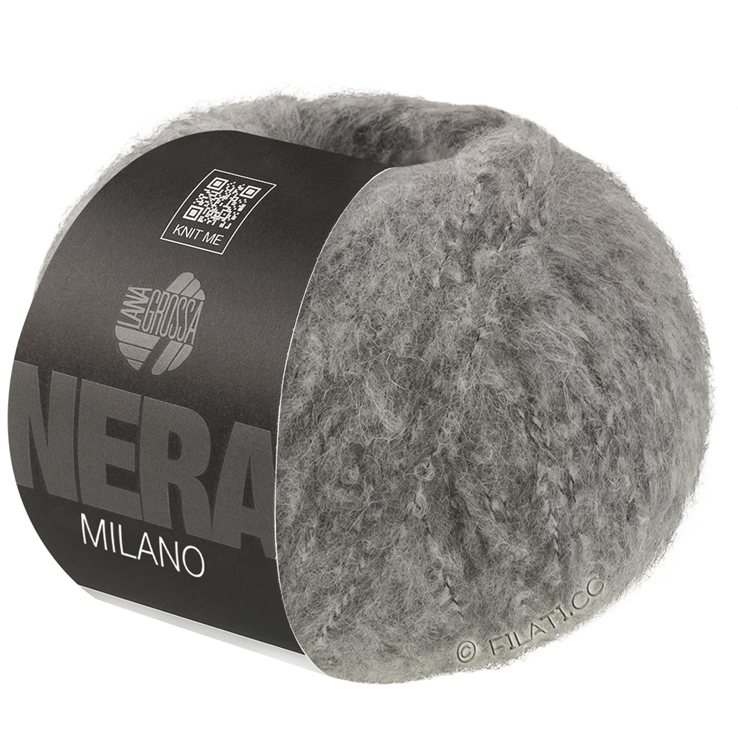 Lana Grossa MILANO (Nera) | 01-grå melert