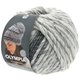 Lana Grossa OLYMPIA Denim | 252-hvit/grå melert/middelsgrå/mørk grå