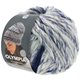 Lana Grossa OLYMPIA Denim | 254-hvit/marine melert/grå/mørk grå