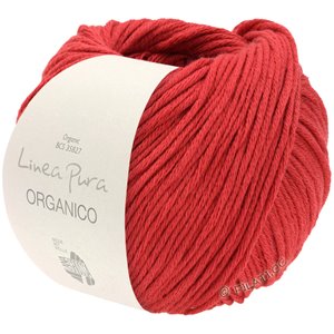 Lana Grossa ORGANICO  Uni (Linea Pura) | 138-rosenrød