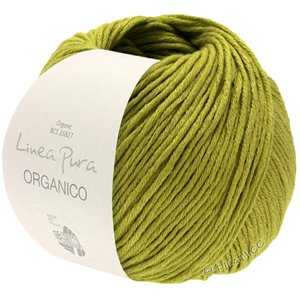 Lana Grossa ORGANICO  Uni (Linea Pura) | 164-gulgrønn