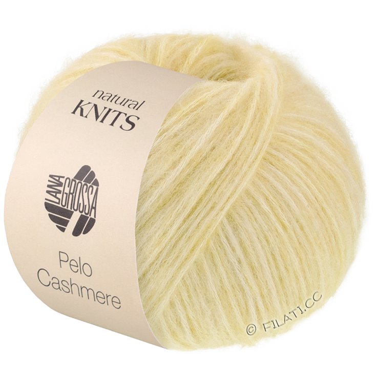 Lana Grossa PELO CASHMERE | 01-råhvit/creme