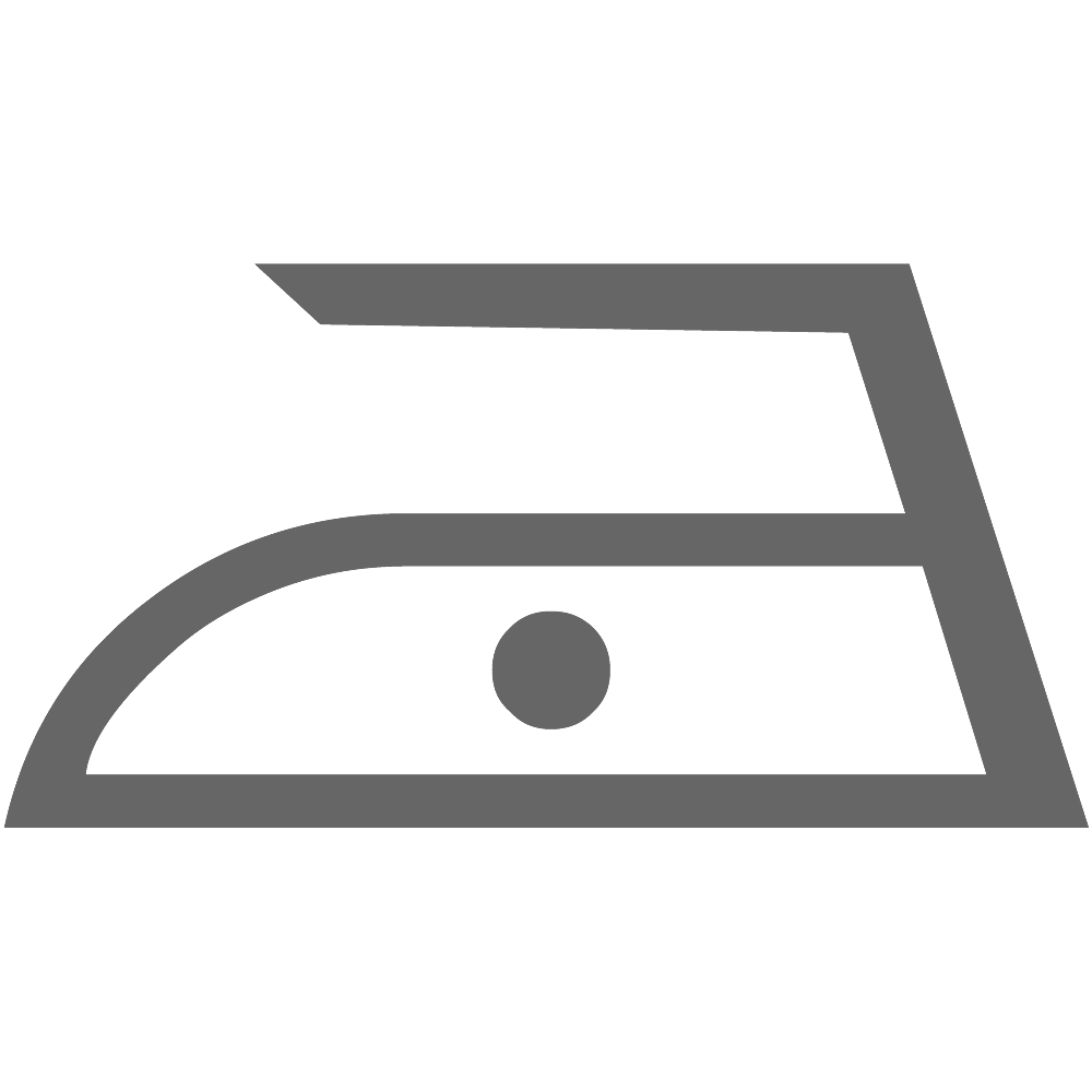 Tåler stryking ved lav temperatur