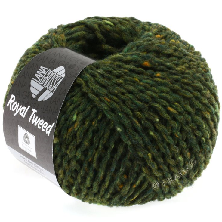 Lana Grossa ROYAL TWEED | 03-loden melert