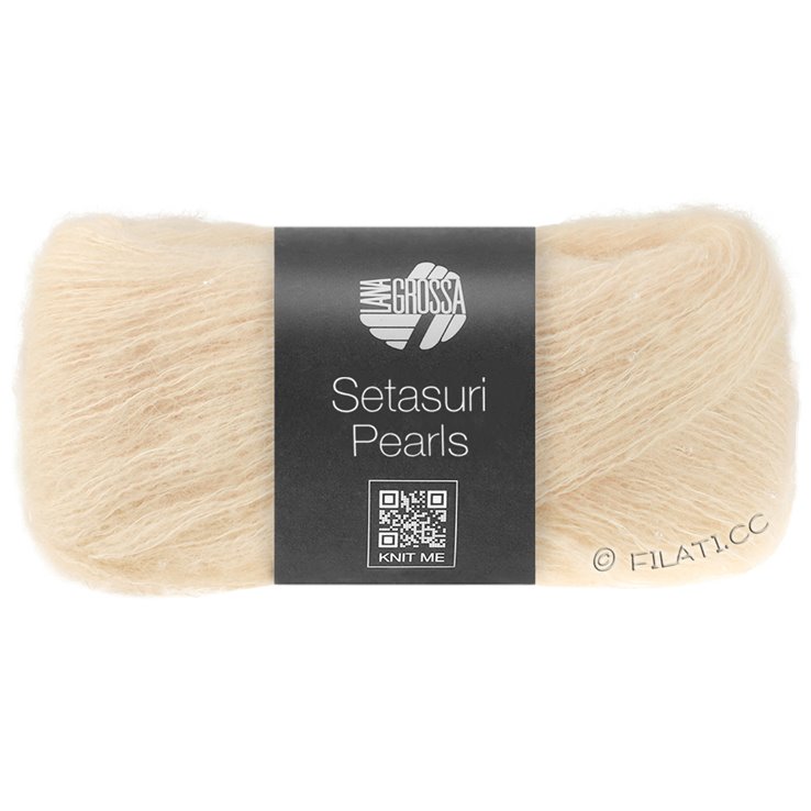 Lana Grossa SETASURI PEARLS | 201-lys beige