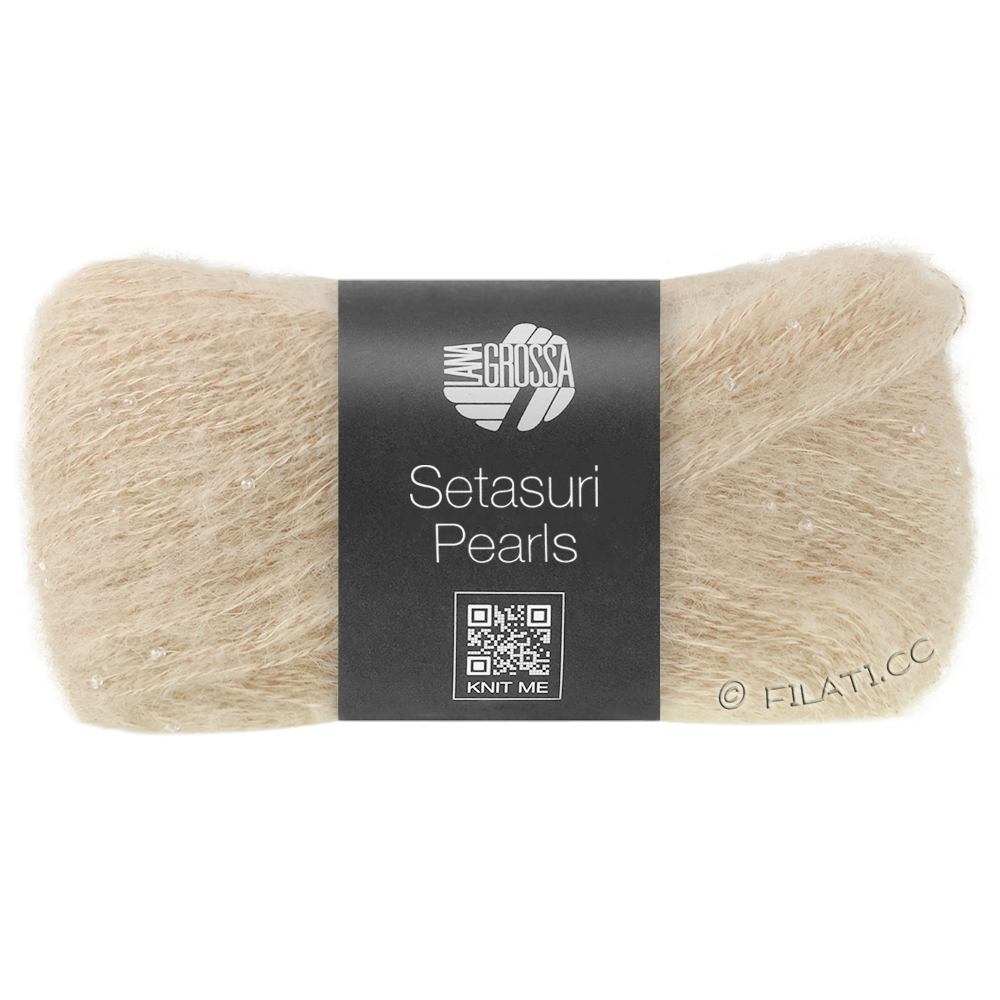 Lana Grossa SETASURI PEARLS | 214-lys beige