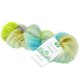 Lana Grossa SILKHAIR Hand-dyed | 607-lys blå/hvit/gulgrønn/grå/turkis