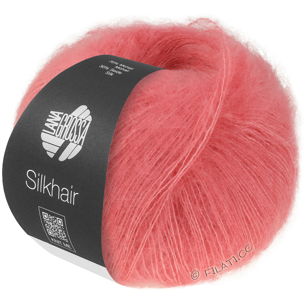Lana Grossa SILKHAIR | 225-rosarød