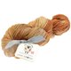Lana Grossa SLOW WOOL CANAPA HAND DYED | 105-sandgul/kamel/oransjebrun
