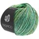 Lana Grossa TROPICO | 05-grå/hvit/turkisgrønn/sennepgul/oliven/kaki