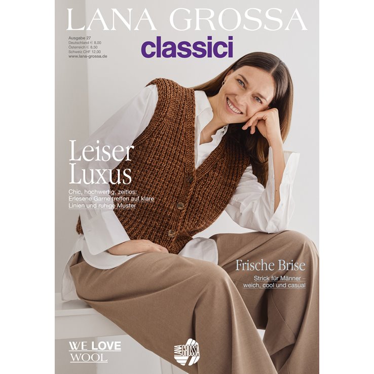 Classici No. 27 - Magasin (DE) + Strikkeopskrifter (DK) fra Lana Grossa