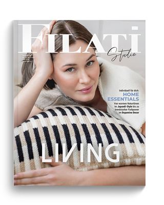 LIVING No. 1 - Magasin (DE) + Strikkeopskrifter (NO)