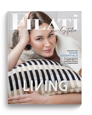 LIVING No. 1 - Magasin (DE) + Strikkeopskrifter (NO)