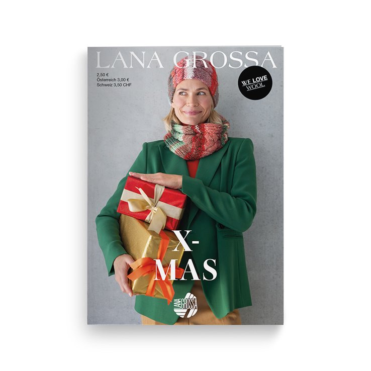 X-Mas Flyer 2025 - German Edition fra Lana Grossa