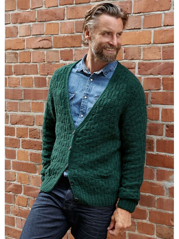 Lana Grossa PULLOVER Cool Wool Alpaca - Strikkeoppskrift (DK)