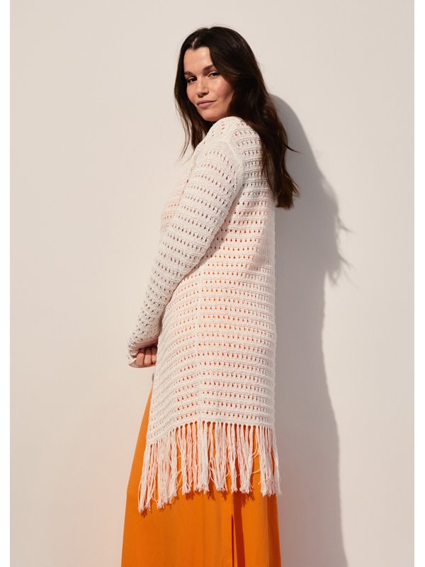 Lana Grossa CARDIGAN Linissimo - Strikkeoppskrift (SE)