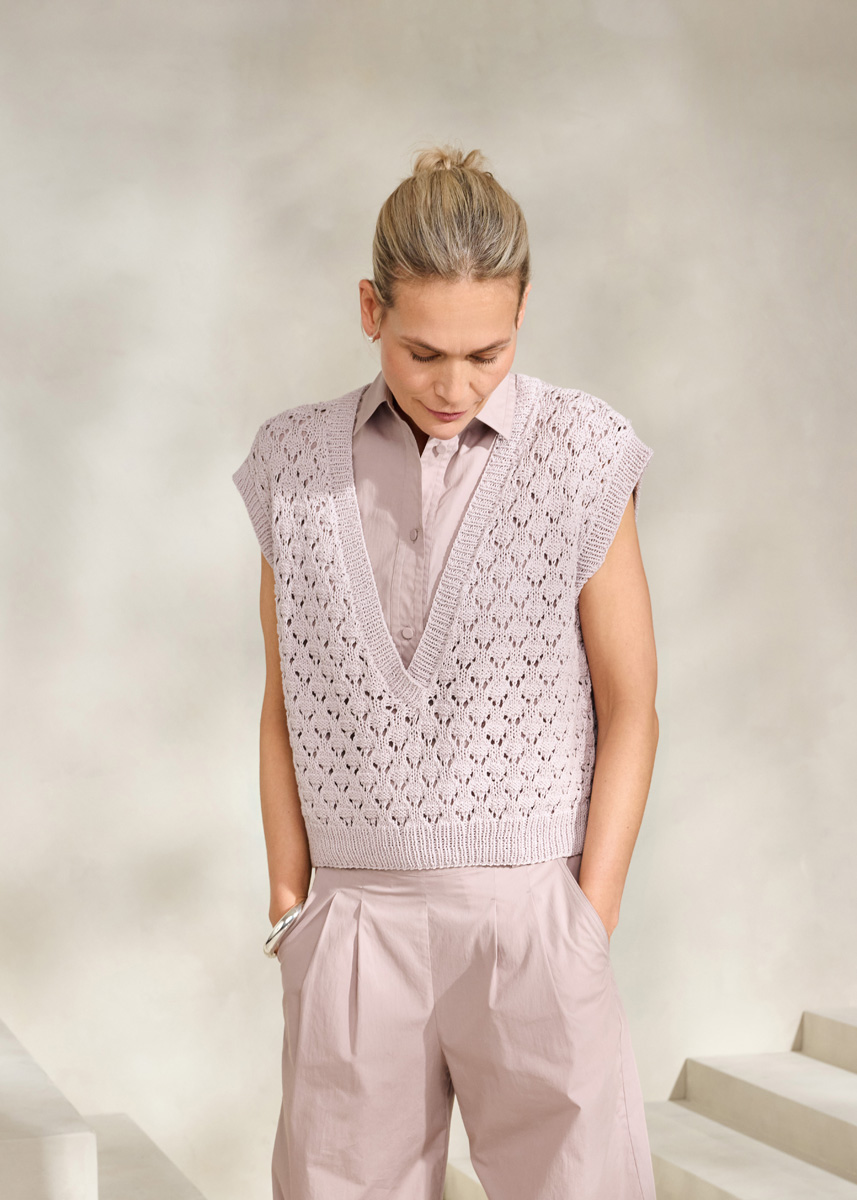 SLIPOVER Elastico fra Lana Grossa