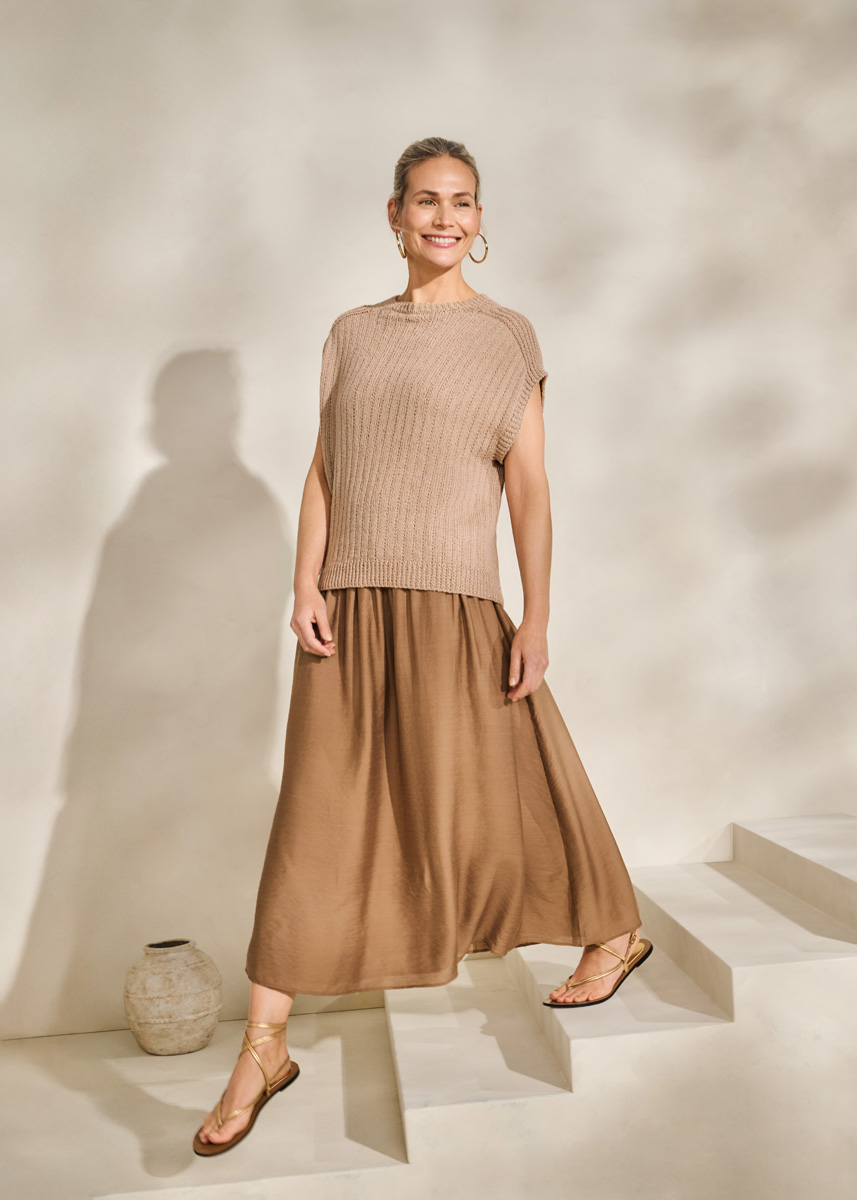 SLIPOVER Alta Moda Cotolana fra Lana Grossa