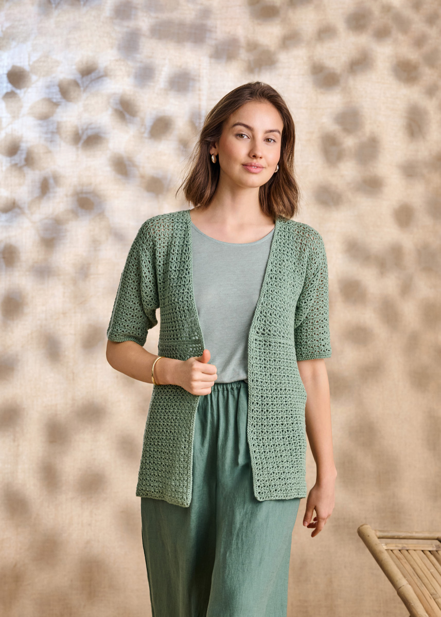JAKKE Summer Cashmere fra Lana Grossa