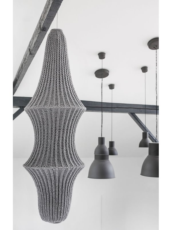 Lana Grossa LAMPENSCHIRM IM HALBPATENTMUSTER Mille II - German Edition