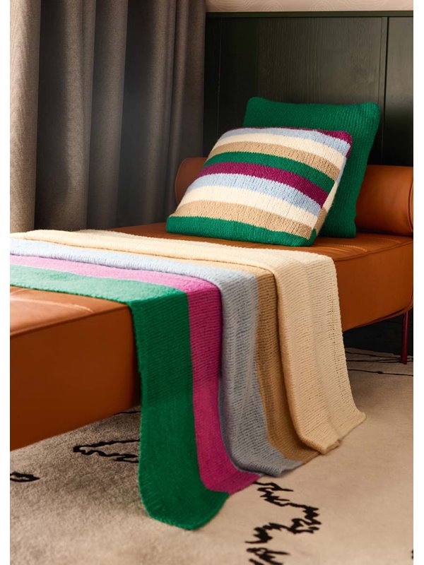 Lana Grossa PLAID Soffio - Strikkeoppskrift (SE)