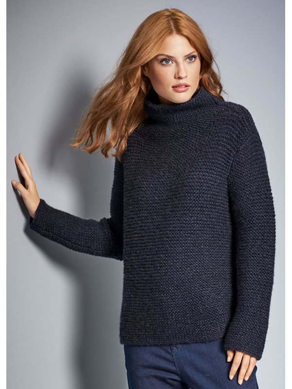 Lana Grossa PULLOVER Alta Moda Cashmere 16 - Strikkeoppskrift (DK)