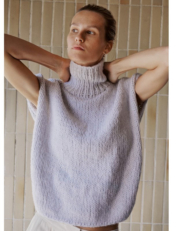 Lana Grossa SLIPOVER Ecopuno Chunky - Strikkeoppskrift (DK)