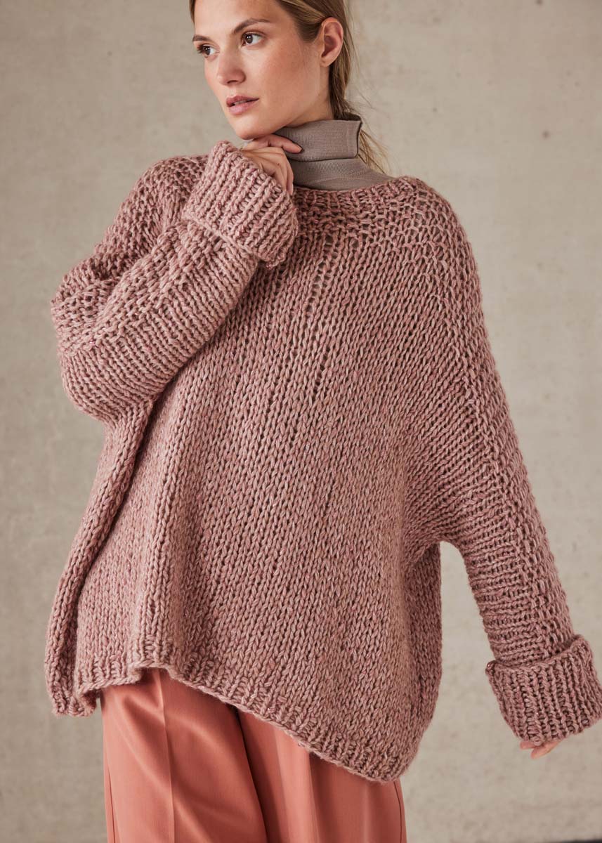 OVERSIZED GENSER Lucciola fra Lana Grossa