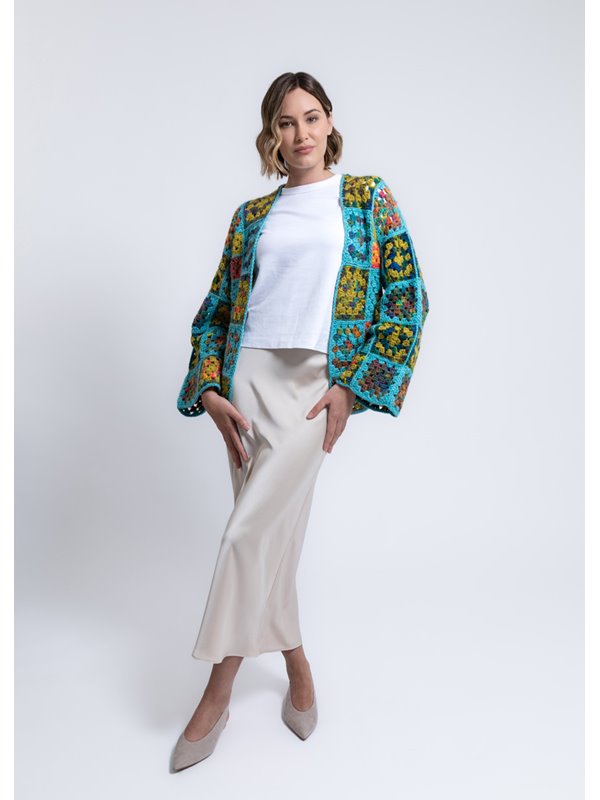 FILATI Studio HEKLET JAKKE Cool Merino Uni & Cool Merino Color