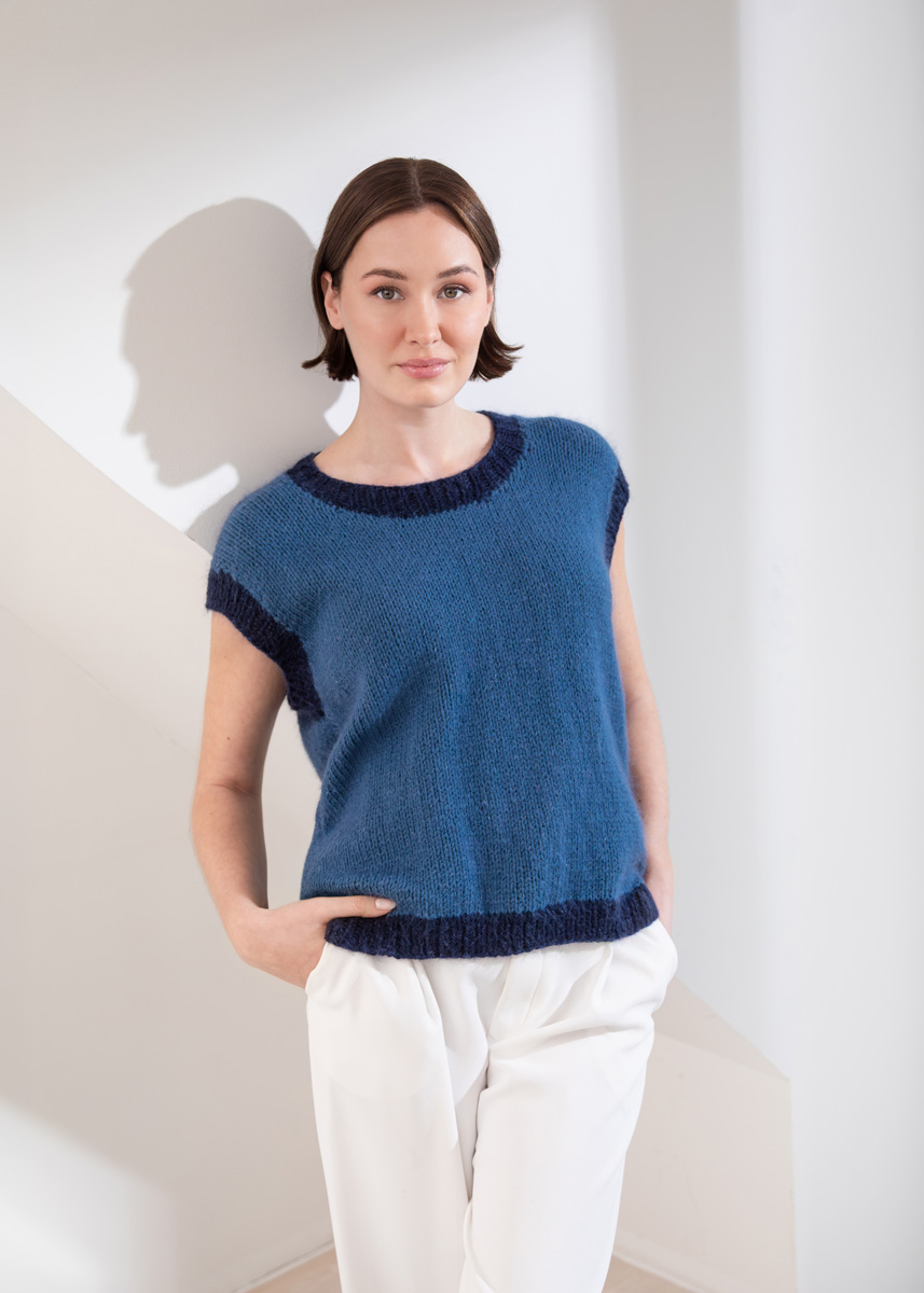 VEST Merino Miscela & Silkhair fra FILATI Studio