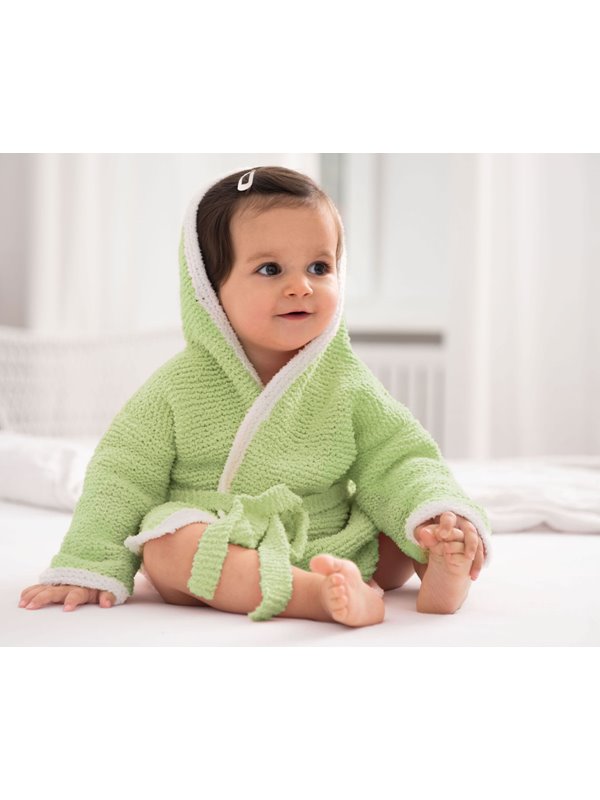 Lana Grossa BADEMANTEL Baby Soft - German Edition
