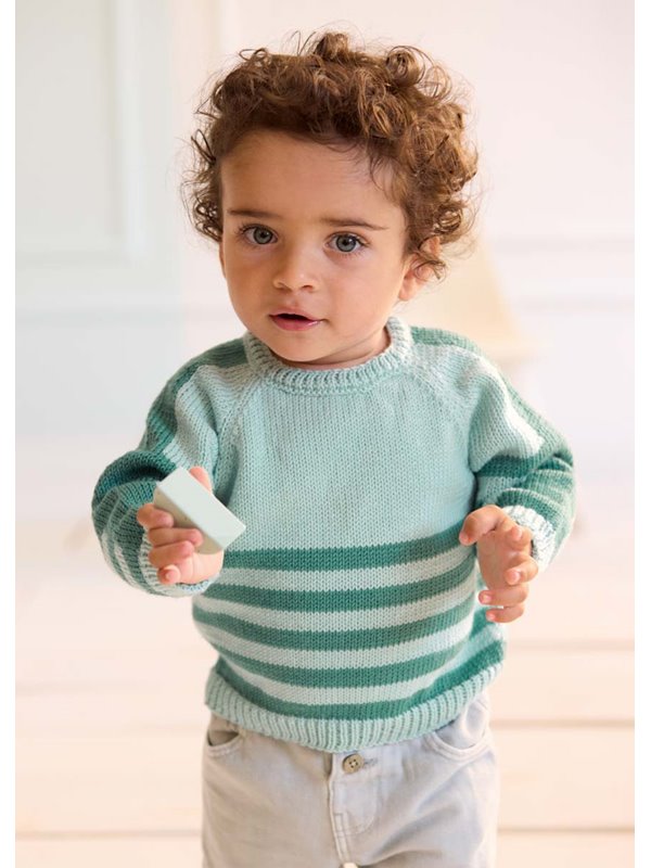 Lana Grossa GENSER Cool Wool - Strikkeoppskrift (DK)