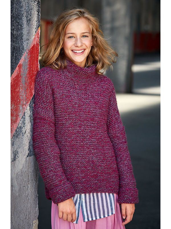 Lana Grossa PULLOVER Alpaca 400/Alta Moda Alpaca - German Edition