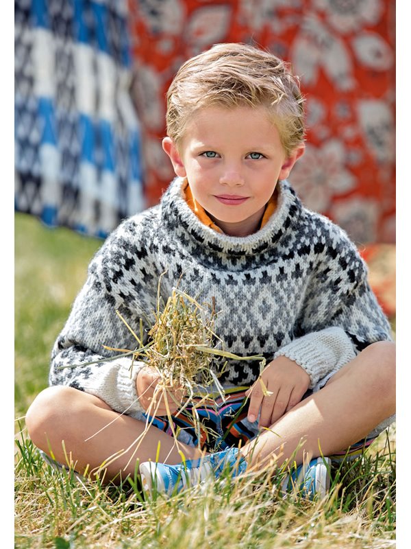 Lana Grossa PULLOVER Alta Moda Alpaca - German Edition