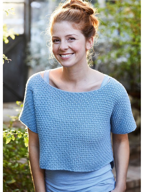 Lana Grossa GENSER Landlust Sommerseide - Strikkeoppskrift (NO)