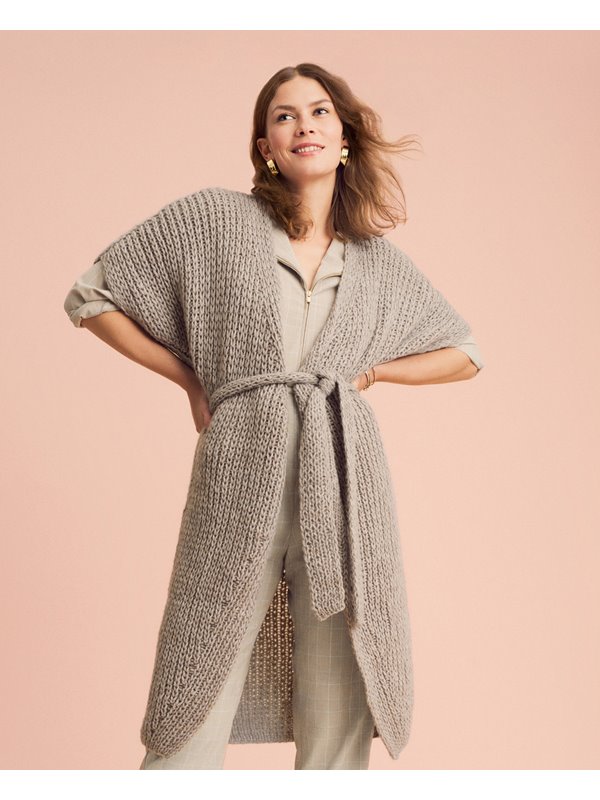 Lana Grossa LANG VEST Cool Air - Strikkeoppskrift (DK)