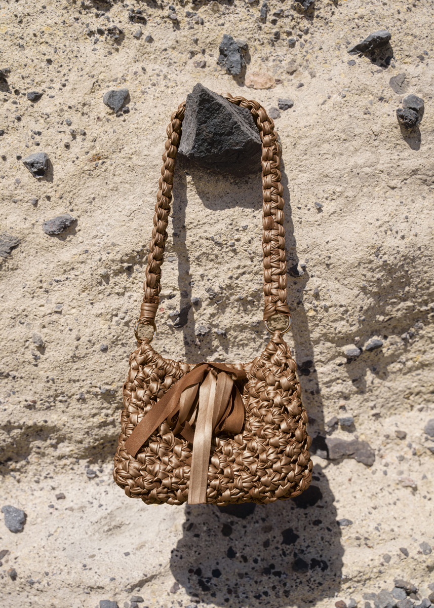 MAKRAMÉ BAG The Loop fra Lana Grossa