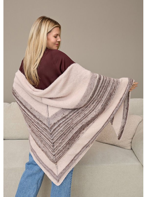 Lana Grossa TREKANTSJAL Cosy Socks & Cosy Socks Soft Stripes