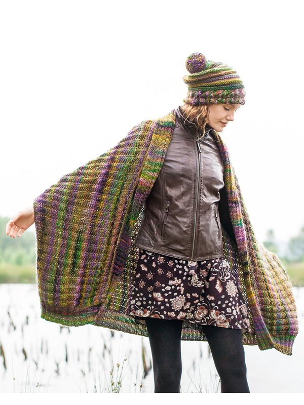 Lana Grossa VESTKJERF Gomitolo Mezzo - Strikkeoppskrift (DK)