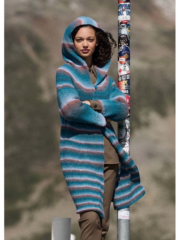 Lana Grossa HETTEJAKKE Gomitolo Gala